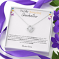 Amazing Grandmother - Love Knot Necklace