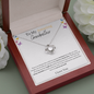 Amazing Grandmother - Love Knot Necklace